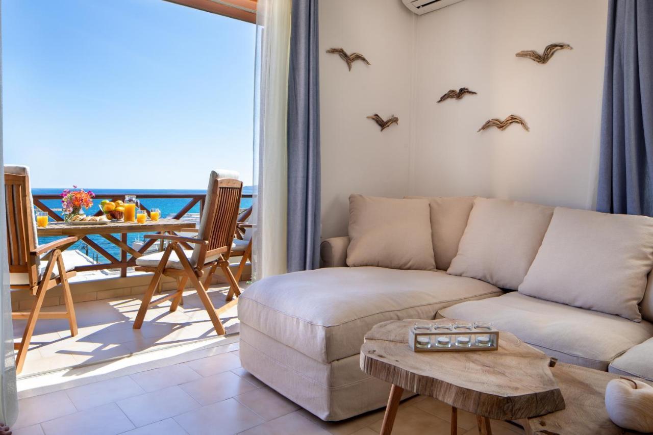 Avra Apartments Καλύβες Εξωτερικό φωτογραφία
