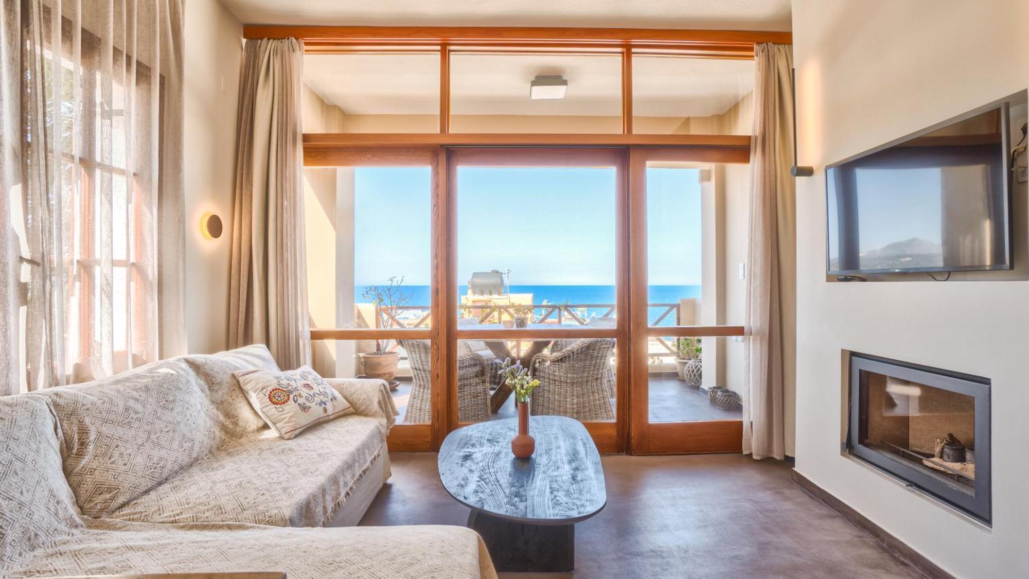 Avra Apartments Καλύβες Δωμάτιο φωτογραφία